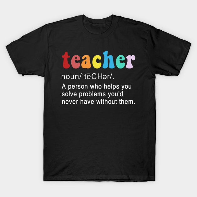 Teacher Off Duty Last Day Of School Teacher Summer T-Shirt T-Shirt by peskybeater